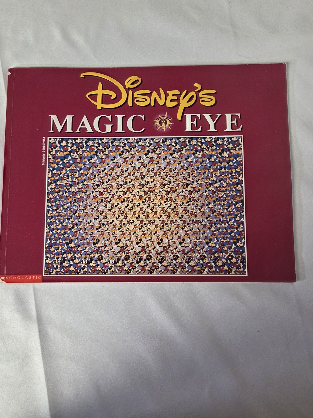 1994 Disney's Magic Eye 3-D Illusions Book Andrews & McMeel